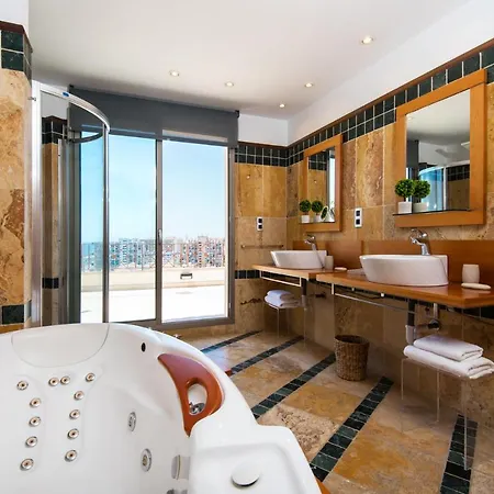 Ph Bellagio: Luxurious And Romantic Duplex Penthouse With Private Pool & Sea Views Appartamento Benalmádena